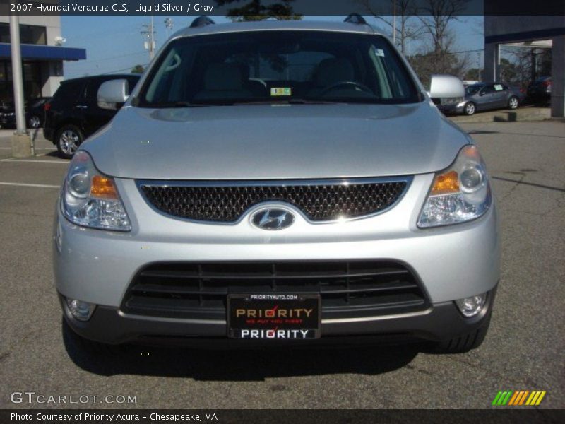 Liquid Silver / Gray 2007 Hyundai Veracruz GLS