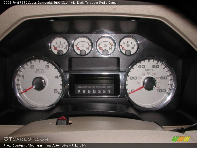  2008 F350 Super Duty Lariat SuperCab 4x4 Lariat SuperCab 4x4 Gauges