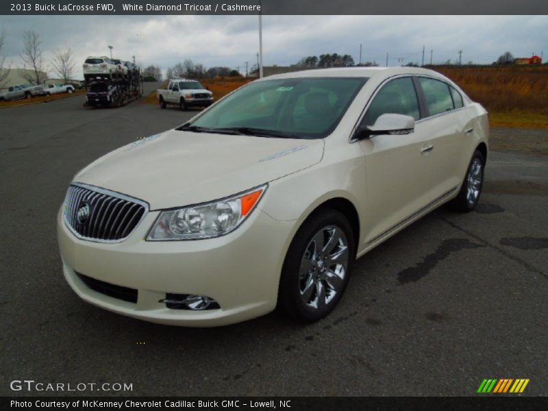 White Diamond Tricoat / Cashmere 2013 Buick LaCrosse FWD