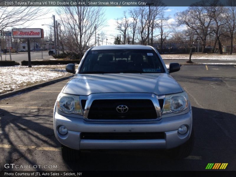 Silver Streak Mica / Graphite Gray 2005 Toyota Tacoma V6 TRD Double Cab 4x4