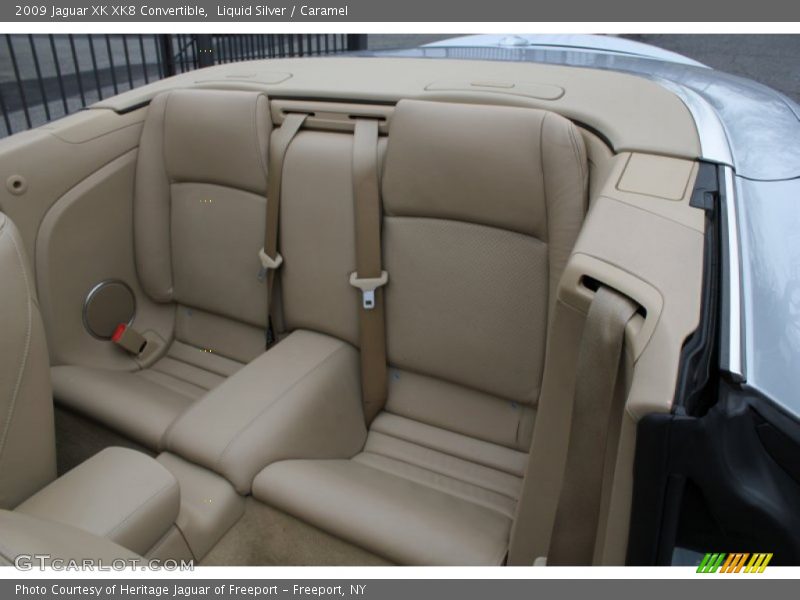 Rear Seat of 2009 XK XK8 Convertible