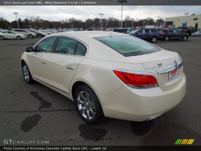 White Diamond Tricoat / Cashmere 2013 Buick LaCrosse FWD