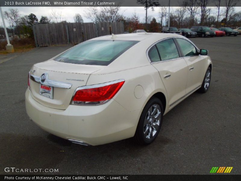 White Diamond Tricoat / Cashmere 2013 Buick LaCrosse FWD