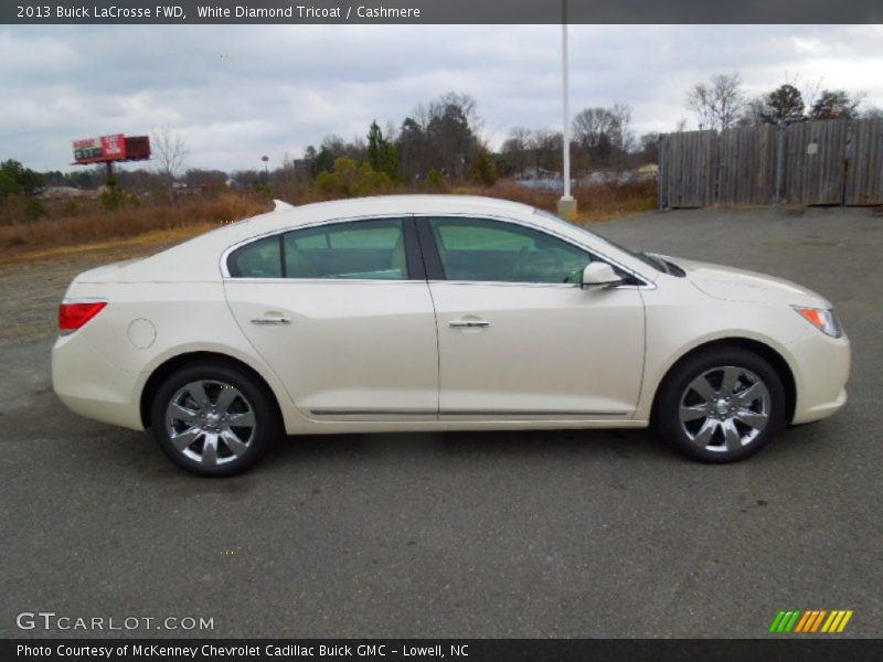 White Diamond Tricoat / Cashmere 2013 Buick LaCrosse FWD