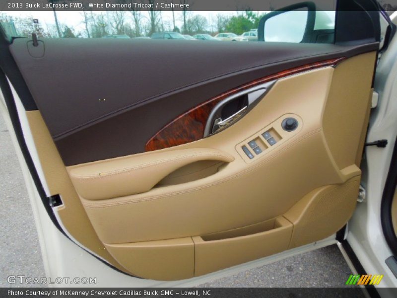White Diamond Tricoat / Cashmere 2013 Buick LaCrosse FWD