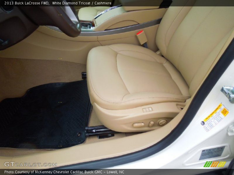 White Diamond Tricoat / Cashmere 2013 Buick LaCrosse FWD