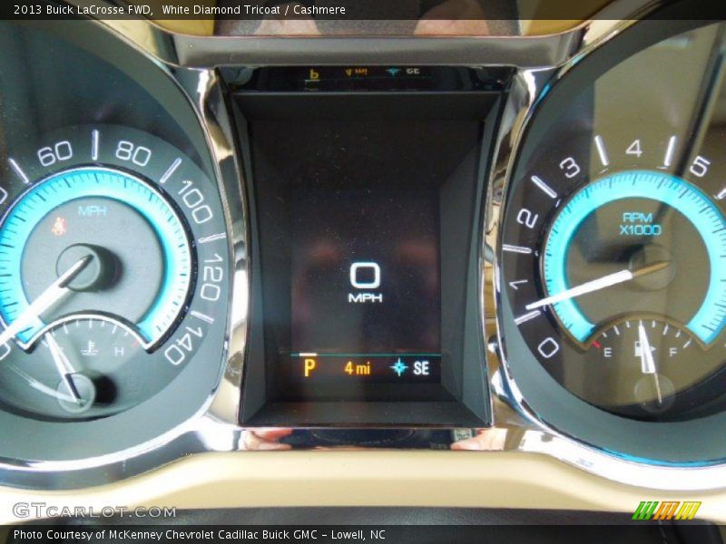 White Diamond Tricoat / Cashmere 2013 Buick LaCrosse FWD