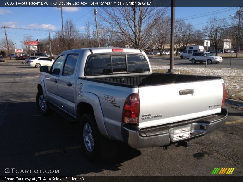 Silver Streak Mica / Graphite Gray 2005 Toyota Tacoma V6 TRD Double Cab 4x4