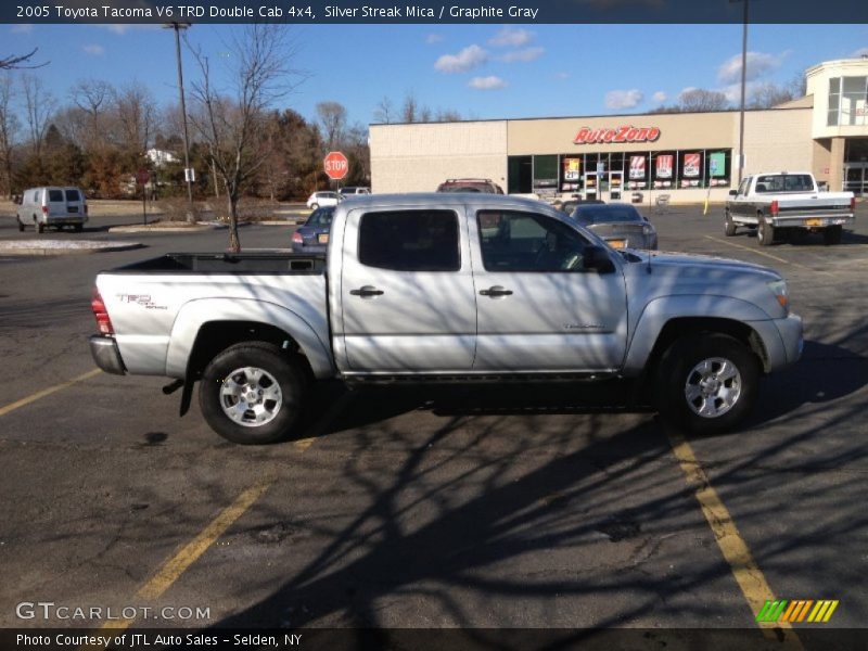 Silver Streak Mica / Graphite Gray 2005 Toyota Tacoma V6 TRD Double Cab 4x4