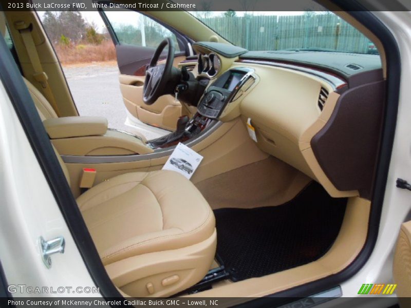 White Diamond Tricoat / Cashmere 2013 Buick LaCrosse FWD