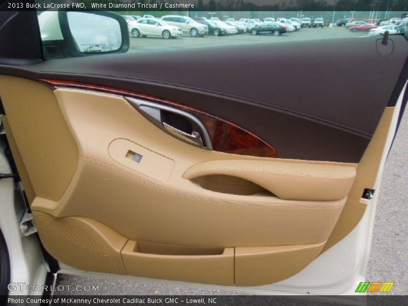 White Diamond Tricoat / Cashmere 2013 Buick LaCrosse FWD