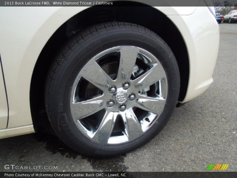 White Diamond Tricoat / Cashmere 2013 Buick LaCrosse FWD
