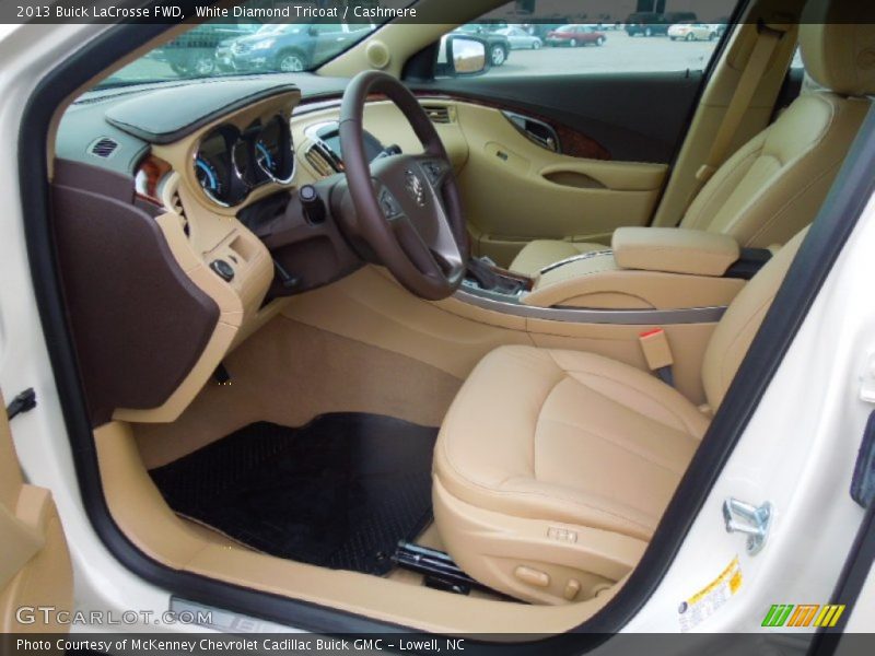 White Diamond Tricoat / Cashmere 2013 Buick LaCrosse FWD