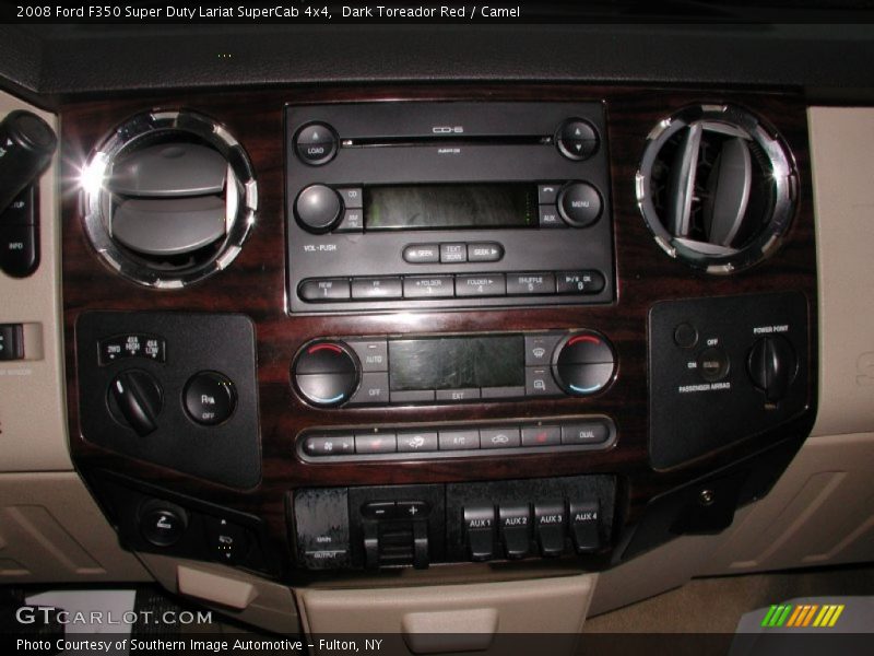 Controls of 2008 F350 Super Duty Lariat SuperCab 4x4