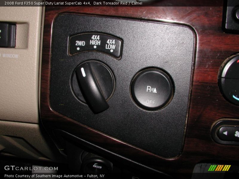 Dark Toreador Red / Camel 2008 Ford F350 Super Duty Lariat SuperCab 4x4