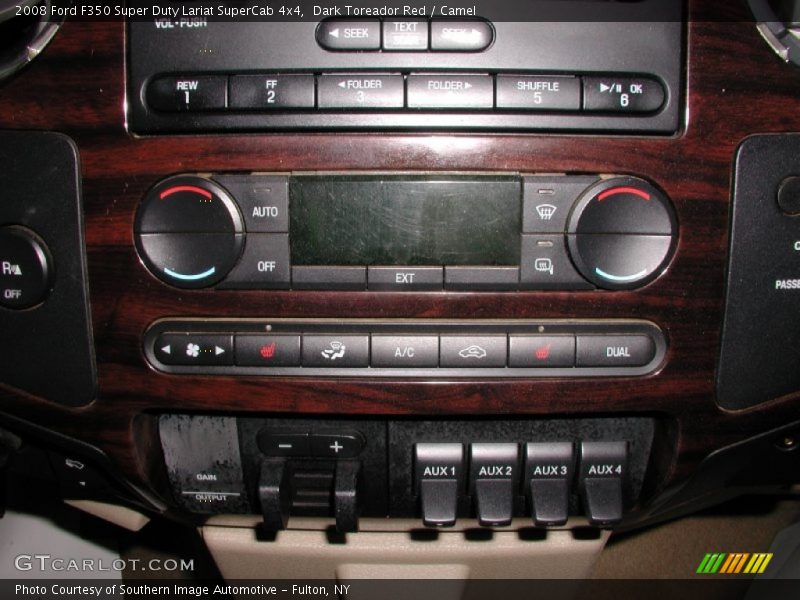 Controls of 2008 F350 Super Duty Lariat SuperCab 4x4