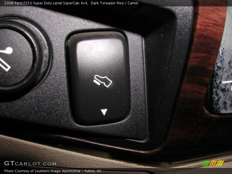Dark Toreador Red / Camel 2008 Ford F350 Super Duty Lariat SuperCab 4x4