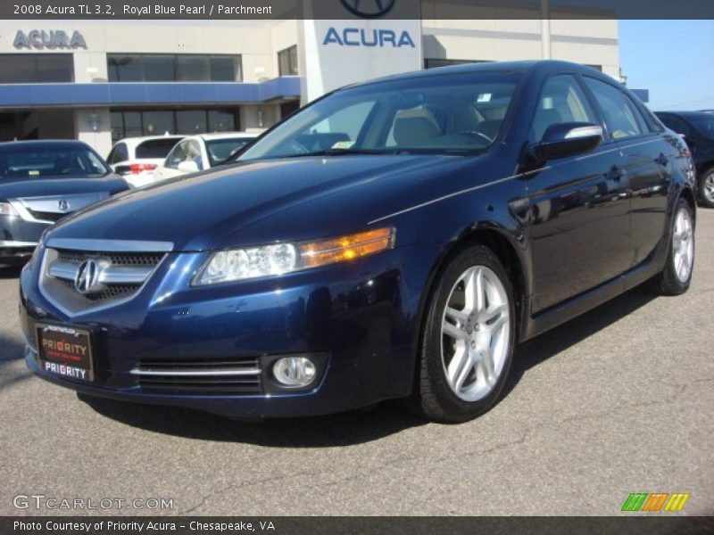 Front 3/4 View of 2008 TL 3.2