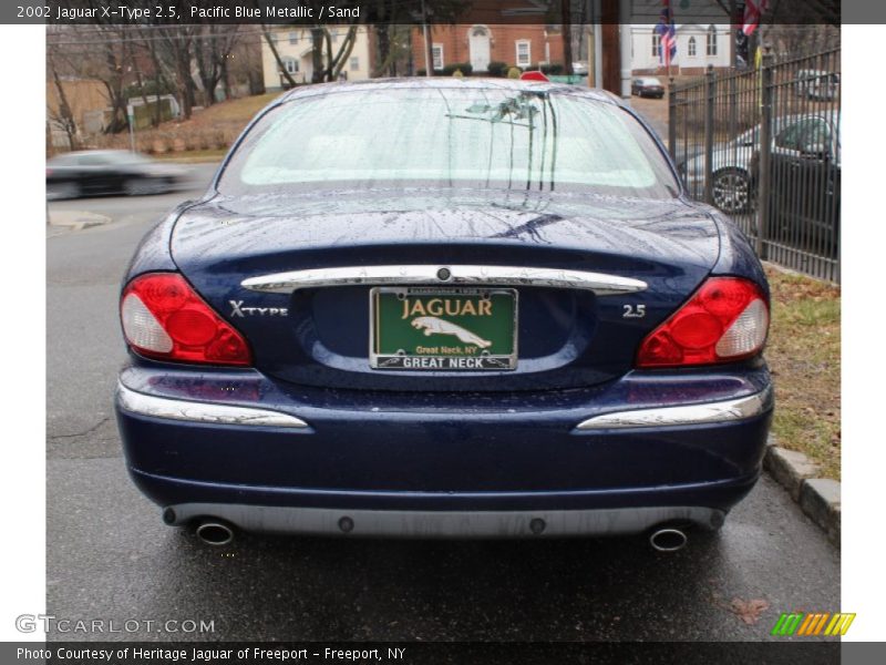 Pacific Blue Metallic / Sand 2002 Jaguar X-Type 2.5