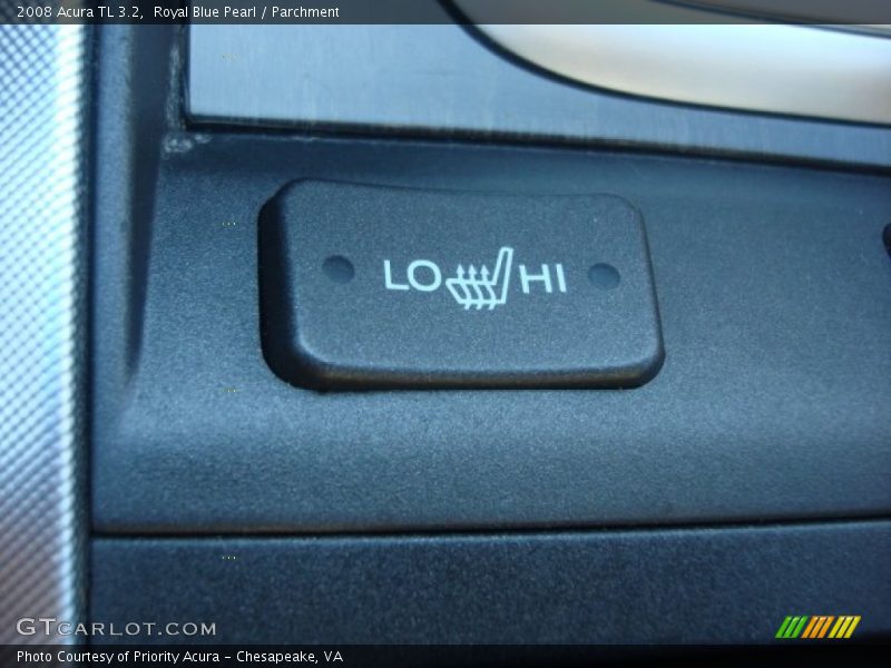 Royal Blue Pearl / Parchment 2008 Acura TL 3.2