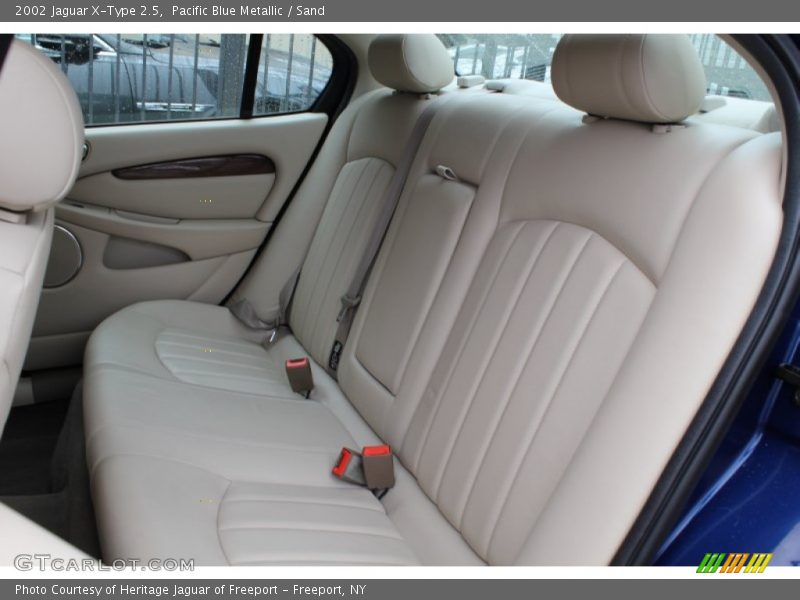 Rear Seat of 2002 X-Type 2.5