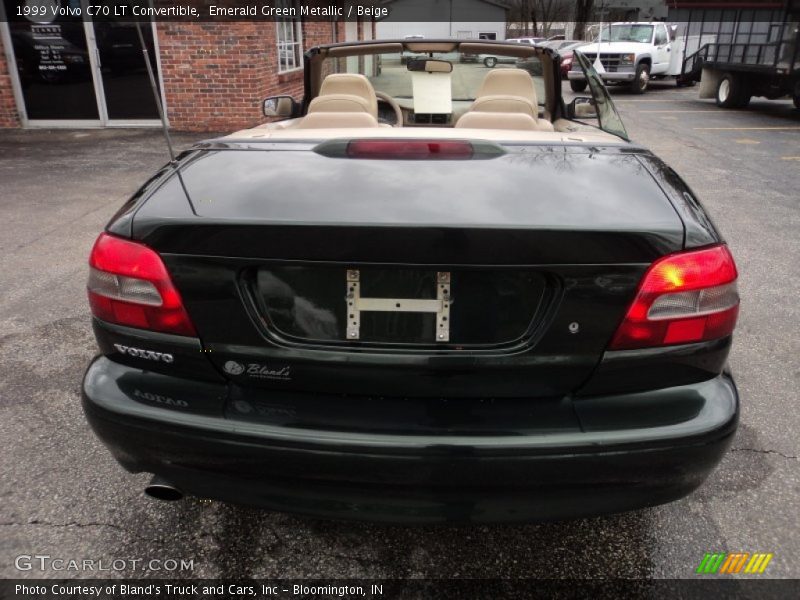 Emerald Green Metallic / Beige 1999 Volvo C70 LT Convertible