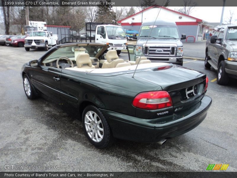 Emerald Green Metallic / Beige 1999 Volvo C70 LT Convertible