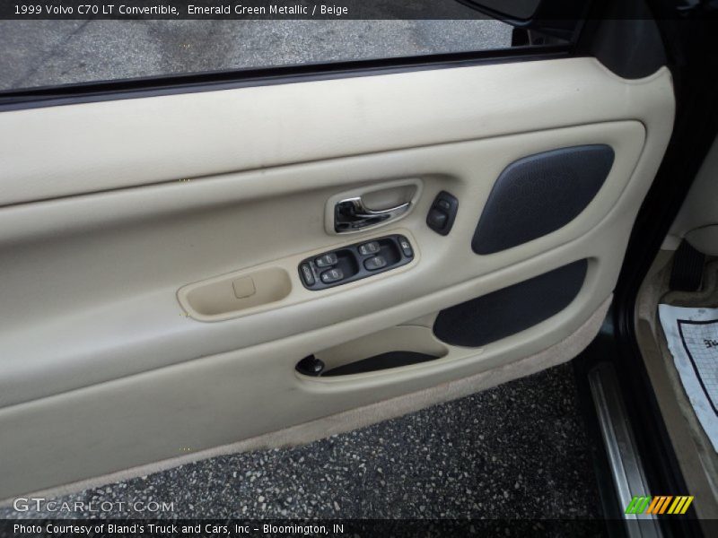 Emerald Green Metallic / Beige 1999 Volvo C70 LT Convertible