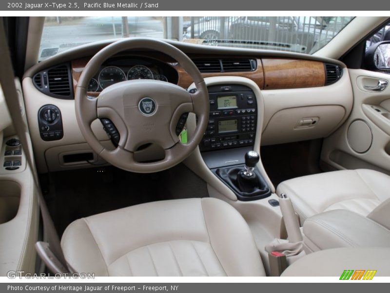 Sand Interior - 2002 X-Type 2.5 