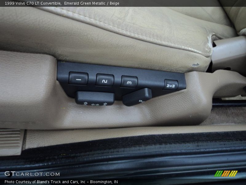 Emerald Green Metallic / Beige 1999 Volvo C70 LT Convertible