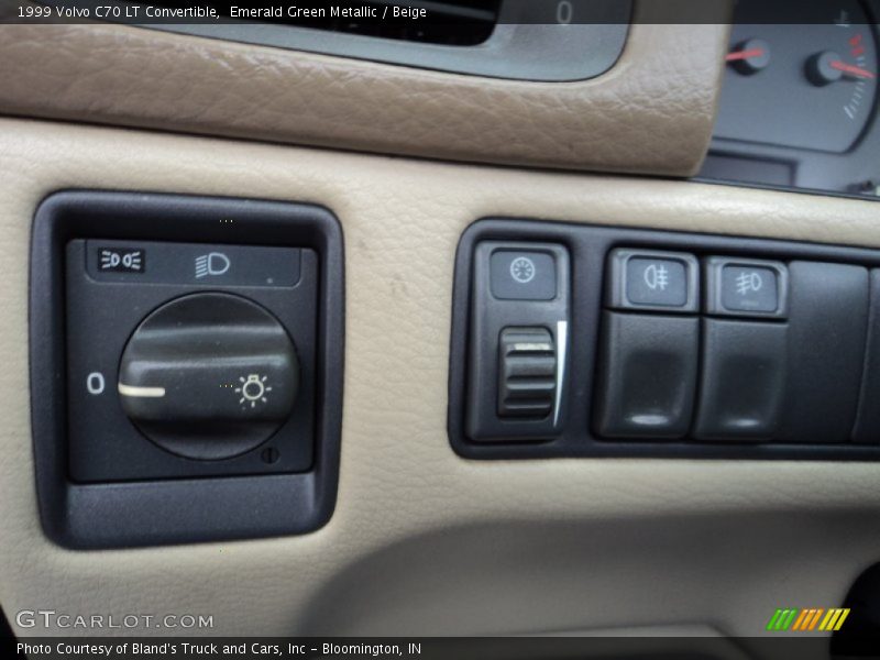 Emerald Green Metallic / Beige 1999 Volvo C70 LT Convertible