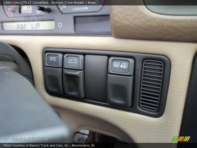Emerald Green Metallic / Beige 1999 Volvo C70 LT Convertible