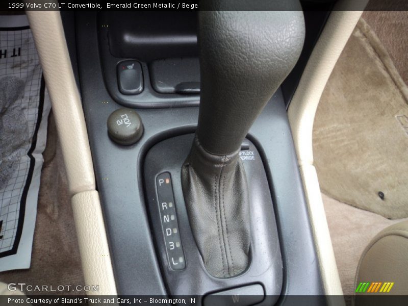 Emerald Green Metallic / Beige 1999 Volvo C70 LT Convertible