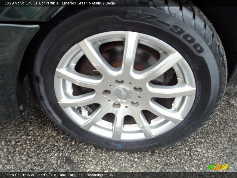 Emerald Green Metallic / Beige 1999 Volvo C70 LT Convertible