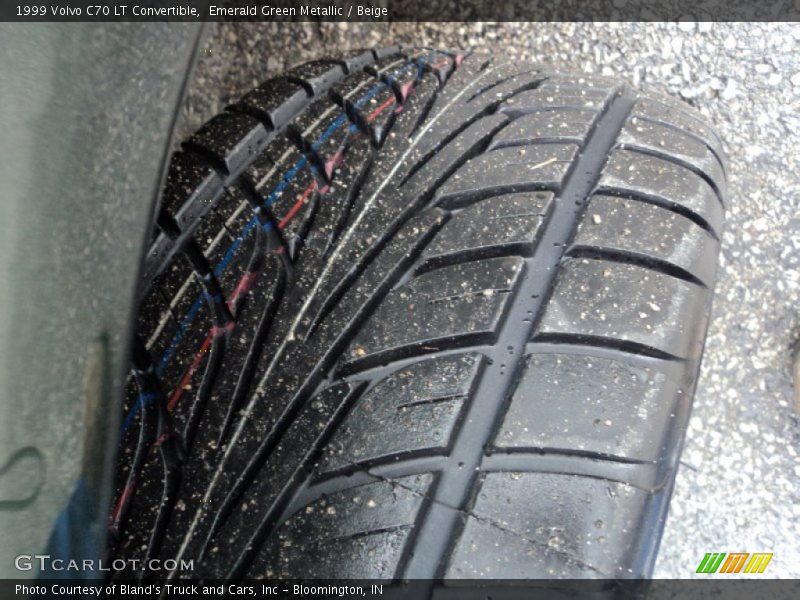 Emerald Green Metallic / Beige 1999 Volvo C70 LT Convertible