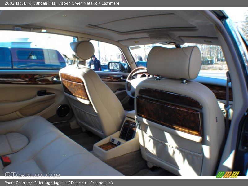 Aspen Green Metallic / Cashmere 2002 Jaguar XJ Vanden Plas