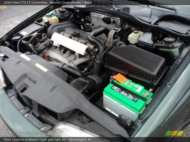 Emerald Green Metallic / Beige 1999 Volvo C70 LT Convertible