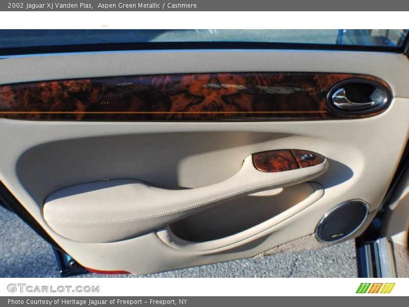 Aspen Green Metallic / Cashmere 2002 Jaguar XJ Vanden Plas