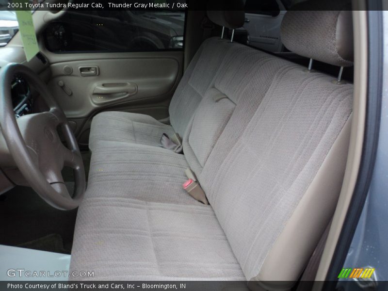 Thunder Gray Metallic / Oak 2001 Toyota Tundra Regular Cab