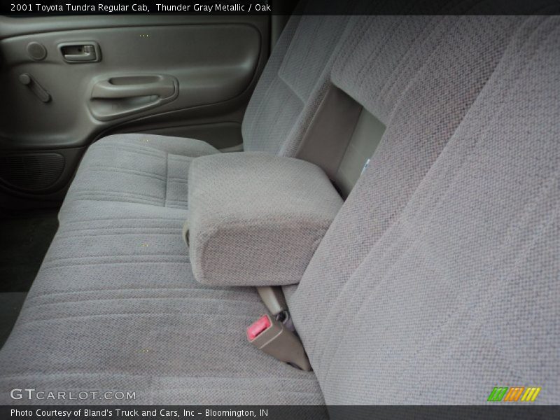 Thunder Gray Metallic / Oak 2001 Toyota Tundra Regular Cab