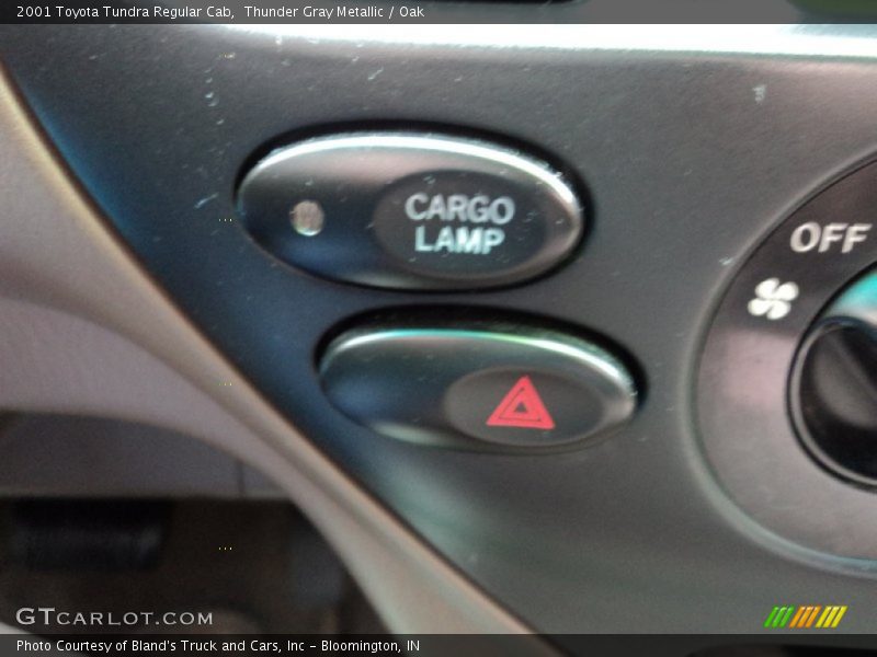 Thunder Gray Metallic / Oak 2001 Toyota Tundra Regular Cab