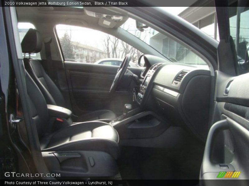 Black / Titan Black 2010 Volkswagen Jetta Wolfsburg Edition Sedan