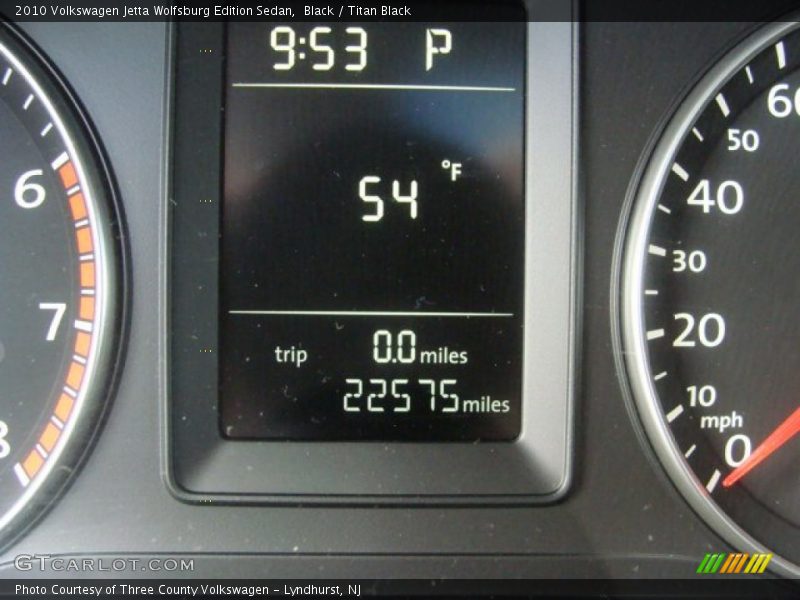 Black / Titan Black 2010 Volkswagen Jetta Wolfsburg Edition Sedan