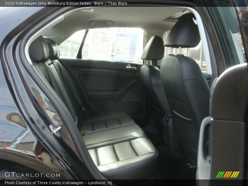 Black / Titan Black 2010 Volkswagen Jetta Wolfsburg Edition Sedan