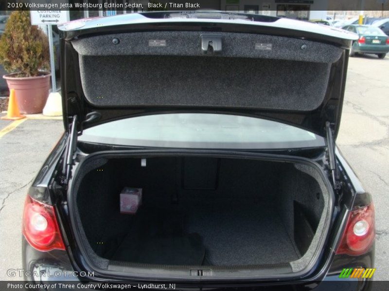 Black / Titan Black 2010 Volkswagen Jetta Wolfsburg Edition Sedan