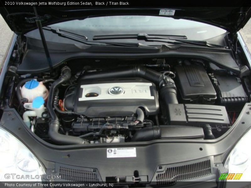 Black / Titan Black 2010 Volkswagen Jetta Wolfsburg Edition Sedan