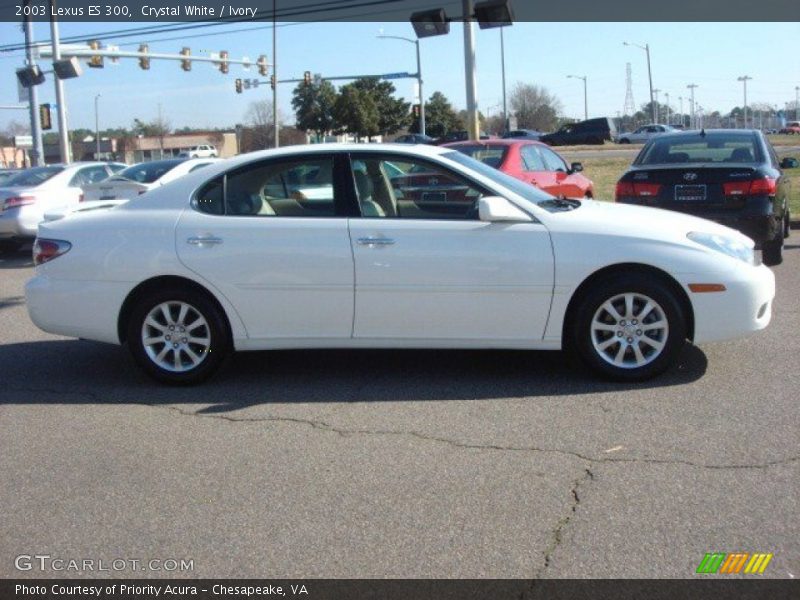 Crystal White / Ivory 2003 Lexus ES 300