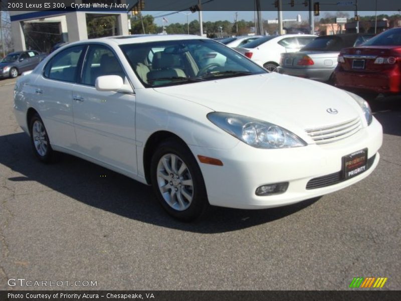 Crystal White / Ivory 2003 Lexus ES 300