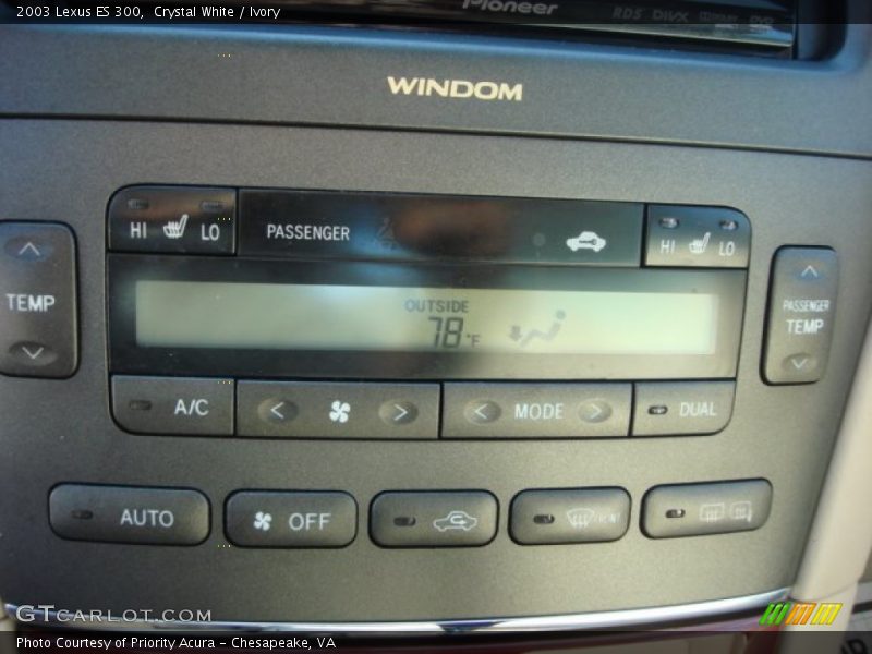 Crystal White / Ivory 2003 Lexus ES 300