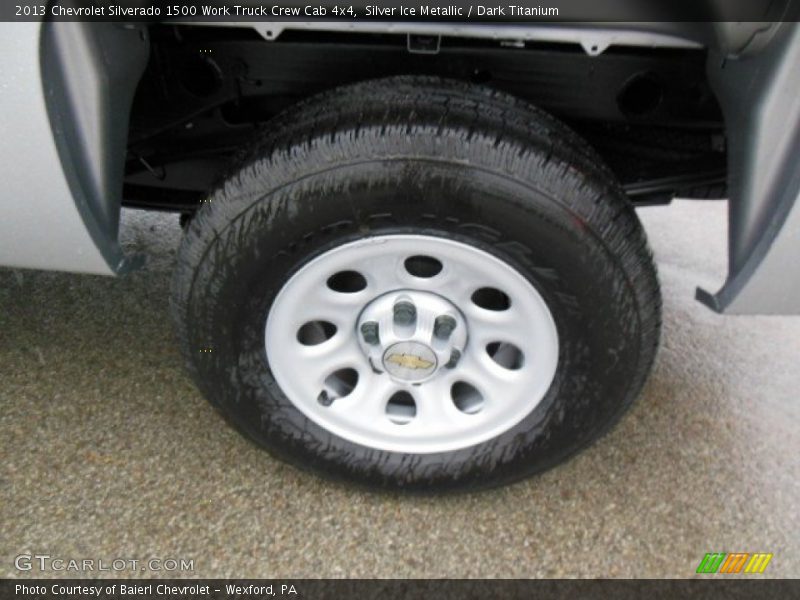  2013 Silverado 1500 Work Truck Crew Cab 4x4 Wheel